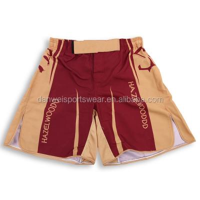 China 100% Polyester OEM Factory Custom Martial Art Grappling Men's Muttahida Majlis-e-Amal Plain Shorts for sale