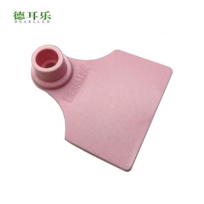 China Tracking Veterinary Identification Management Use Pig Ear Tag For Animal Management for sale