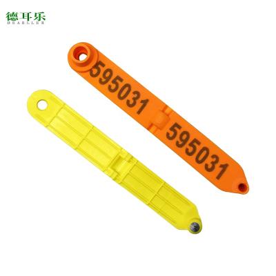 China Tracking Animal ID Mark Plastic Cattle Sheep Ear Tag Cheap Price From ID Management Factory Directly for sale