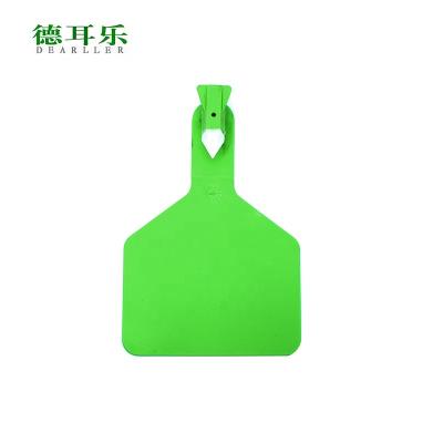 China Tracking Identification Management One Piece Large Ear Tag For Cattle Sheep Pig Cow for sale