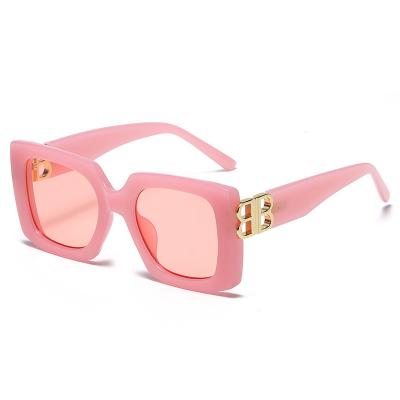 China European and American fashion sunglasses new square fashion big frame personality fashionable stylish sunglasses for sale