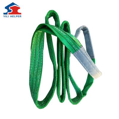 China Factory Delivery Performance High 2 Ton Flatbed Cargo Strap Sling for sale