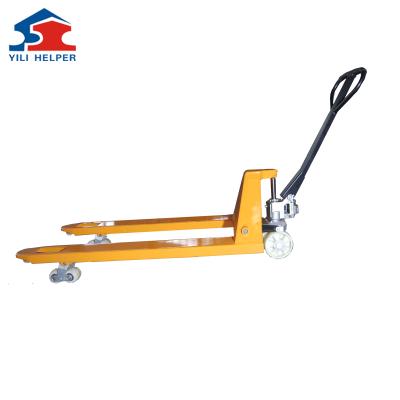 China High Efficiency High Lift Hydraulic Heavy Duty Hand Truck Pallet Jack Manual Forklift for sale