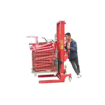 China Hotels Manual Pallet Stacker Manual Pallet Stacker for sale