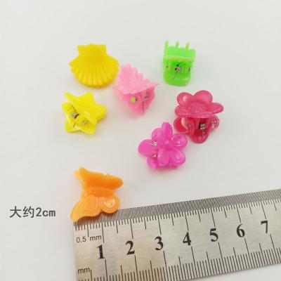 China GC220476 Mini Butterfly Hairpin Children's decoration handle little girl's hair clips wholesale lovely candy color baby hairpin butterfly clip for sale