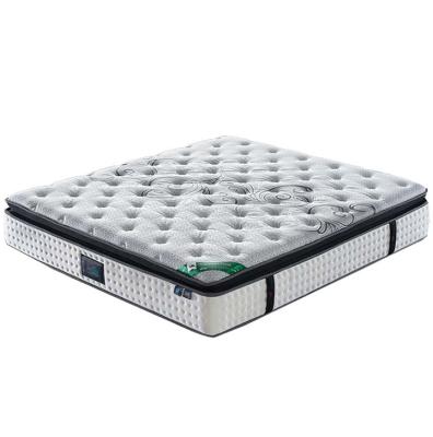 China Chiropractic Resilience Queen Foldable Foldable High Pocket Coil Spring Bed Luxury Medium Mattress for sale