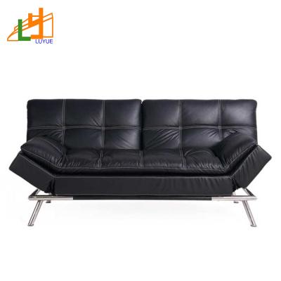 China Modern Design Soft Functional Adjustable Home Bed Living Room Furniture Bed Genuine Leather Bed Sofa For Sale for sale