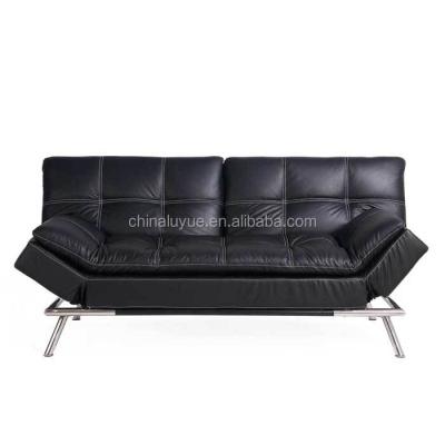 China Modern Extendable Chair Living Room Furniture Genuine Leather Folding Sofa for sale