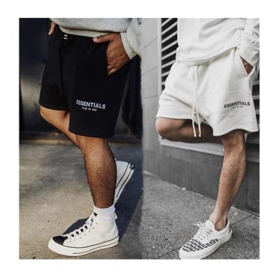 China New Fashion Breathable Cotton Shorts Reflective White Awe Of God Essentials Shorts With High Quality for sale