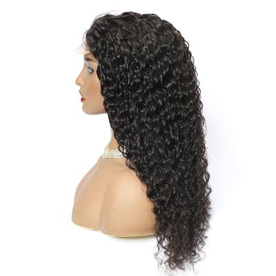 China Wholesale 4X4 Water Wave Wig Glueless Hd Lace Wig Seller Brazilian Unprocessed Pre Plucked Real Hair Wig for sale