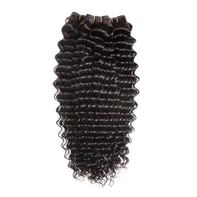 China Wholesale Price 10A Color Cheap Remy Cuticle Aligned Human Hair Natural Loose Wave Hair Extension With Closure Deep Wave Hair Bundles for sale