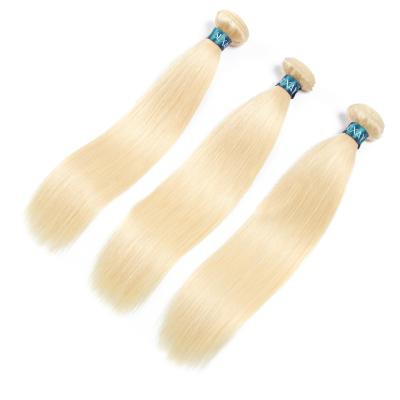 China Wholesale 10A Silky Straight Brazilian Virgin Hair 100% Human Wave 613 Blonde Bundles 613 Hair Extensions Cuticle Aligned Raw Unprocessed Sellers for sale