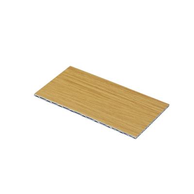 China Modern Wood Composite Cladding PE Interior Partition Wall Panel Lightweight Building Materials for sale