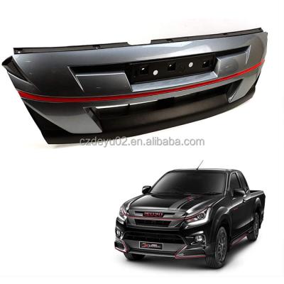 China Plastic Grill Bumper For ISUZU D-Max 2016-2018 Auto Grill With LED Light Chrome Grills Guard High Quality Front for sale