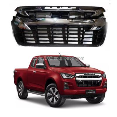 China Plastic Grill Bumper For ISUZU Dmax 2020 Grill Auto Front Grill Guard Chrome High Quality Factory for sale