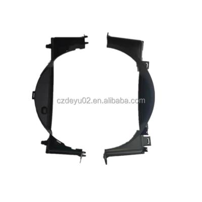 China Universal Plastic Radiator Fan Shroud For ISUZU Dmax 2012 Auto Parts Lamp Car Auto Parts For ISUZU Dmax 2012 for sale