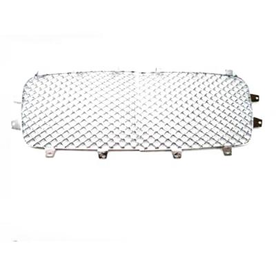 China ABS Grille For Car For Bentley 2005-09 Steering Wheel Guards Front Grille Inner Mesh Tooth Grille for sale