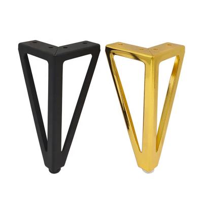 China New Design H208 Modern Furniture Legs Table Low Hairpin Legs Metal Hairpin Table Legs Wholesale Colorful for sale