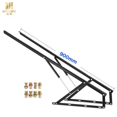 China 90cm Hydraulic Rod Fumiture Hydraulic Bar Lifter Tatami Hydraulic Pneumatic Support Bed HY-QF4003 Modern Accessory Hinge Mechanism Box for sale