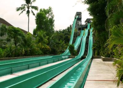 China Multicolor High Speed Water Slide , Fiberglass Big Water Slides For Adults for sale