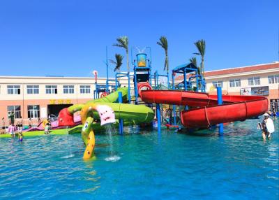 China Kids Play Water Slide Outdoor Water Playground Equipment for sale