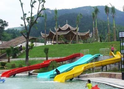 China Customized Family Water Slide , Eco - Friendly Interactive Small Water Slide for sale