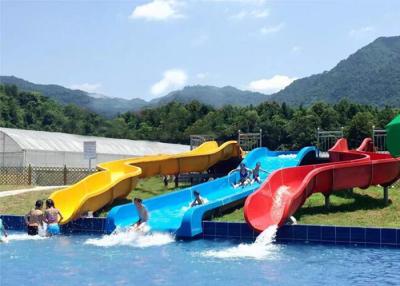 China Commercial Above Ground Pool Slide Fiberglass Aqua Funny Equipment for sale