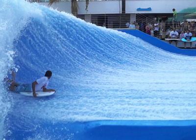 China Kundengebundene Fiberglas Flowrider-Brandungs-Simulator-Maschinen-Unterhaltung im Freien zu verkaufen