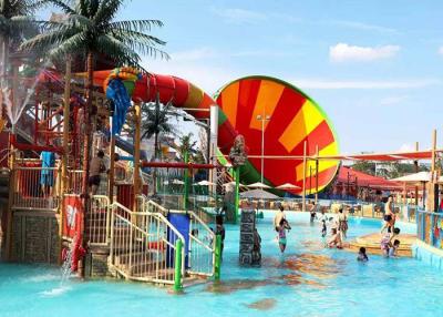 China Super Whirlwind Water Slide Aqua Fiberglass Theme Park Equipment for sale