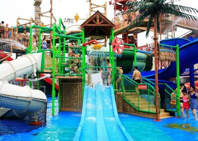 China Family  Aqua Playground Equipment Water House Fun Water Park for sale