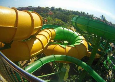 China Customized Tube Water Slide Spiral Slide For Adult Outdoor Sport for sale