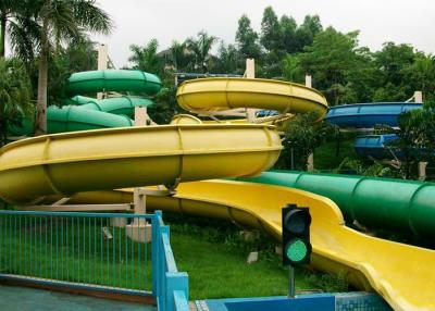 China Outdoor Commercial Theme Park Water Slide Customized For Kids And Adults for sale