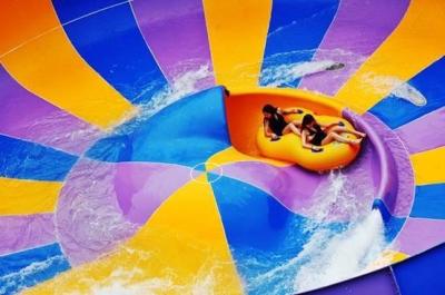 China Behemoth Bowl Fiberglass Outdoor Water Sports Slide For Aqua Amusement Park for sale