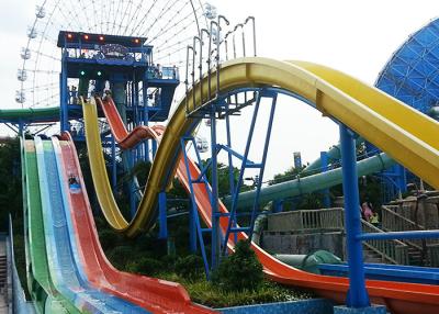 China High Speed Kamikaze Water Slide With Straight Steep Drop For Hotel for sale