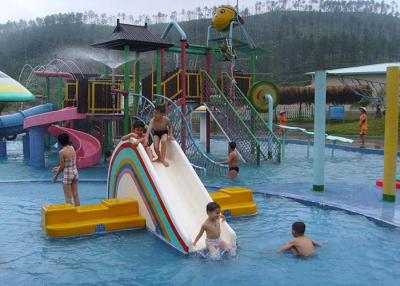 China Aqua Park Playground Equipment / Kids Water House For Hotel Resort for sale