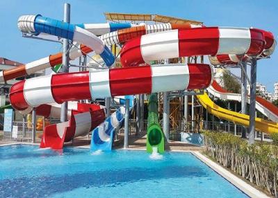 China 480 Persons / Hr Custom Fiberglass Water Slides For Adults for sale