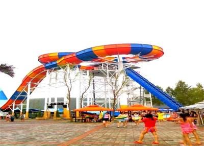 China Custom Boomerang Water Slides Commercial Water Park Equipment For Adults for sale