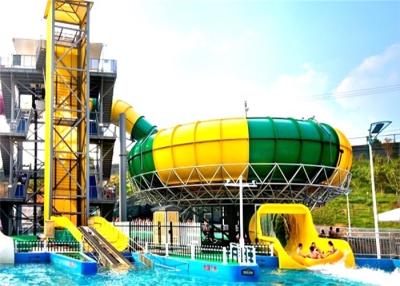 China Space Bowl Custom Water Slides Aqua Resort Water Play Equipment for sale