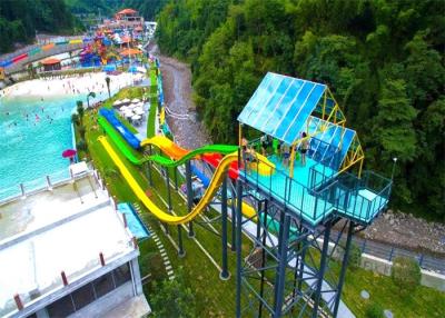 China Customized 18m High Speed Water Slide For Theme Park for sale