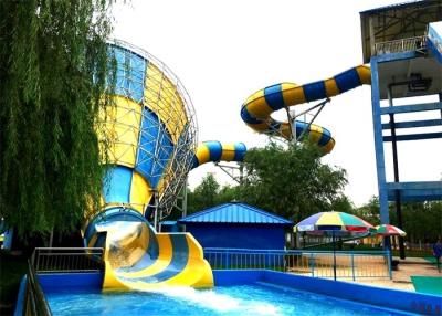 China Customized Aqua Park Super Tornado Water Slide For Tourists for sale