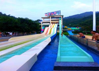 China 6m Tower Height Fast Flowing High Speed Water Slide For Resort for sale