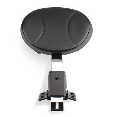 China Minimalistic Look Adjustable Plug In Driver Motorcycle Rider Backrest Kit For Harley Electra Road Street Glide Road King for sale