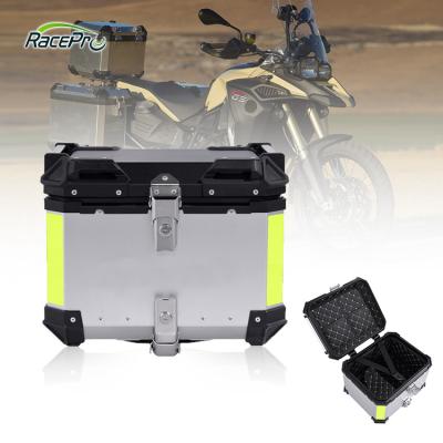 China Dust and Waterproof Motorcycle Tail Box 35 40 45 50L Top Box Motorcycle Case /New Motorcycle Delivery Box With Good Price for sale