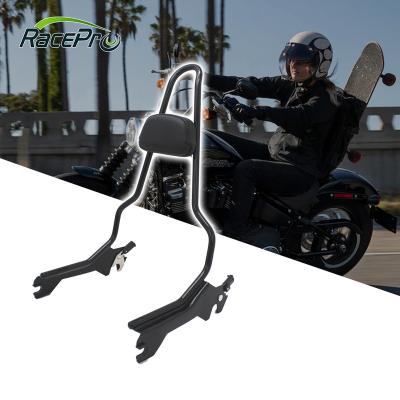 China Fast Release Motorcycle Passenger Sissy Bar Backrest For Harley Davidson Softail FLFB FLFBS FXBR FXBRS 2018-2020 for sale