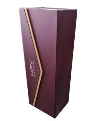 China Handmade Hot Selling Good Quality Customized Cheap Cardboard Paper Wine Box for sale