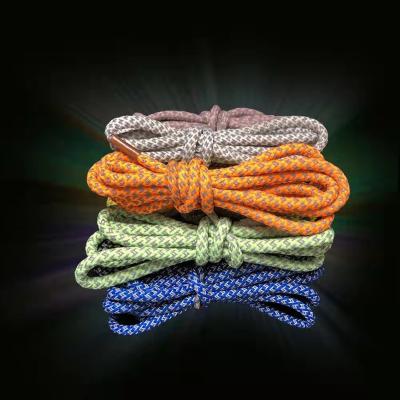 China Cheap Price Shoe Laces Sports Bulk Polyester Round Elastic Oval Round Thick Lace for sale