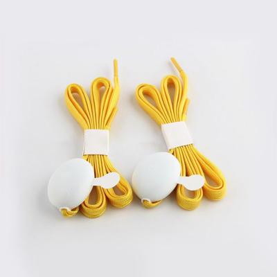 China Custom Reflective Elastic Shoe Laces Flat Shoe Laces Rope Shoe Laces for sale