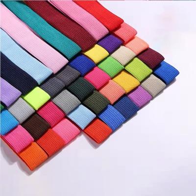 China New Design Garment Bags Jacquard Viable Latex Yarn Elastic Webbing for sale