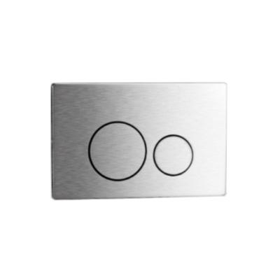 China F5010 modern stailess steel double push panel tank wall hung double flush tank flush plate push button push button for sale