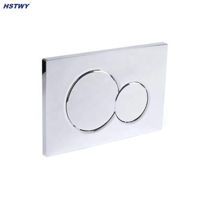 China Modern F5090 Geberit Push Button Electroplate Cistern Flush Plate for sale